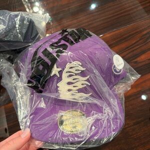 Hellstar 0g Logo Hat Fitted 'Purple'